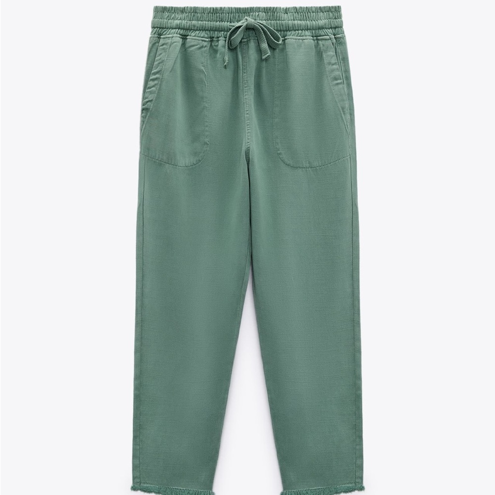 ZARA drawstring jogger pants